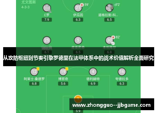 从攻防枢纽到节奏引擎罗德里在法甲体系中的战术价值解析全面研究 从攻防枢纽到节奏引擎罗德里在法甲体系中的战术价值解析全面研究